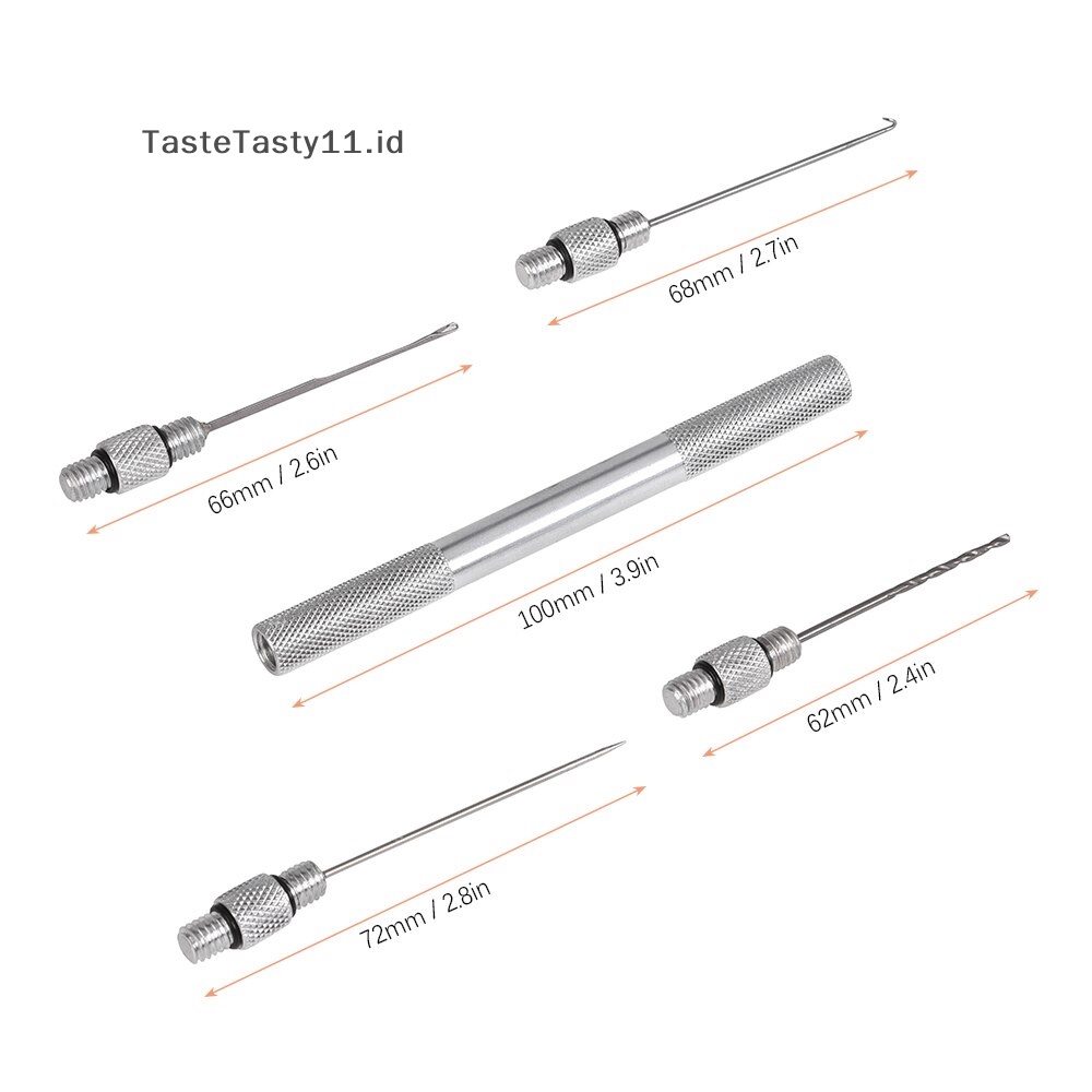 Tastetasty Multifuntion Carp Fishing Core Rigs Alat Pembuat Splicing s Drill Carp Juga.