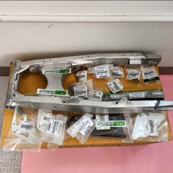 swing arm swingarm arm fork arem set klx140 klx 140 pnp klx150 ori Kawasaki