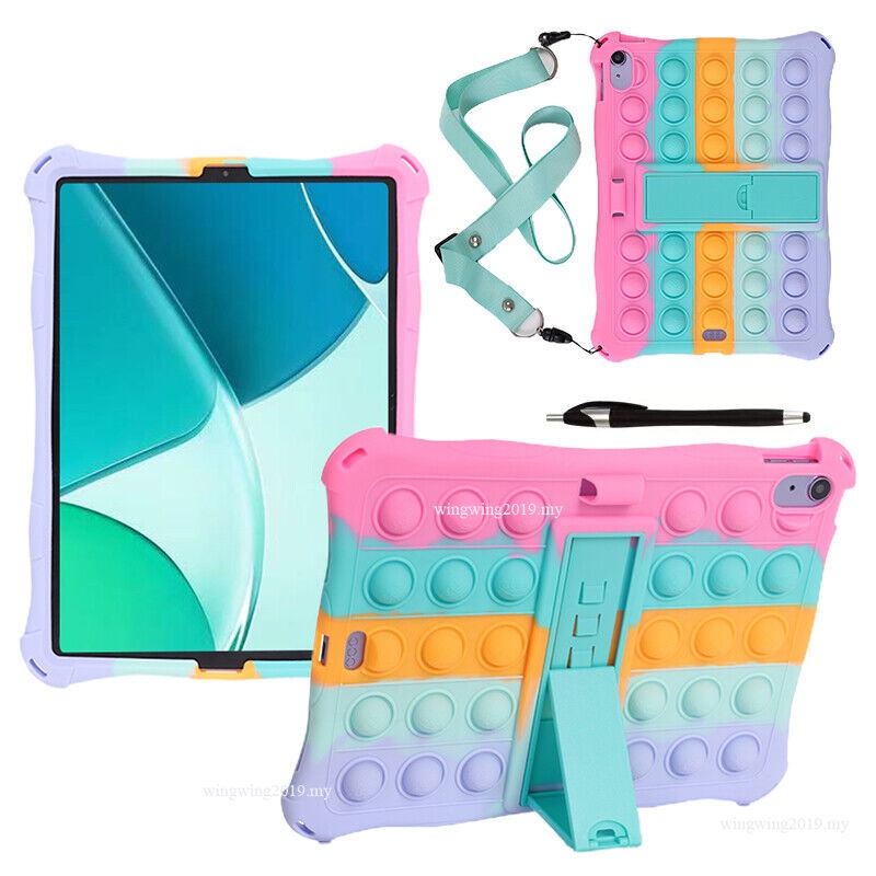 Pop It Untuk Ipad Case 6Th/5Th 9.7 Generasi2018 /2017, Untuk Ipad Air2 3 4 5 10.9 Pro11 7th 8th 9th 10.2 10.5