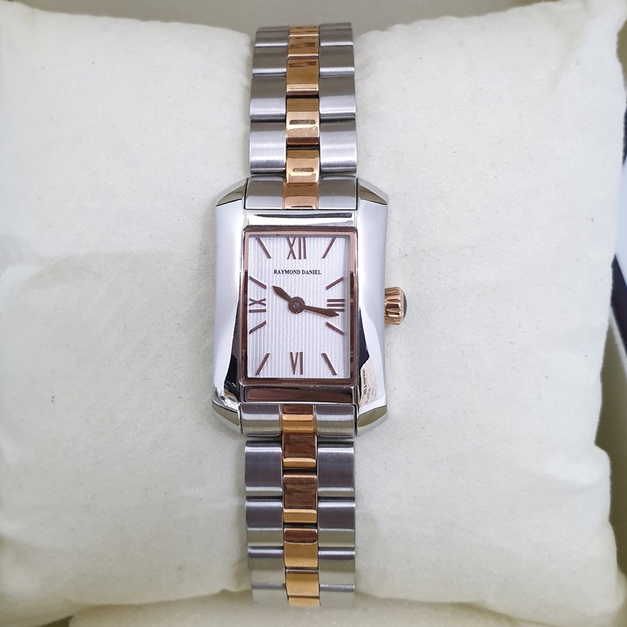 Raymond Daniel RD 239 Kombinasi Silver Rosegold, Jam Tangan Wanita, Original