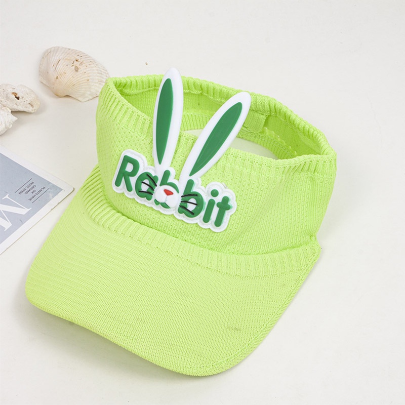 Topi Anak Rajut Topi Golf Pantai Rajut Anak Anti Uv Lucu Kelinci Motif Topi Sport