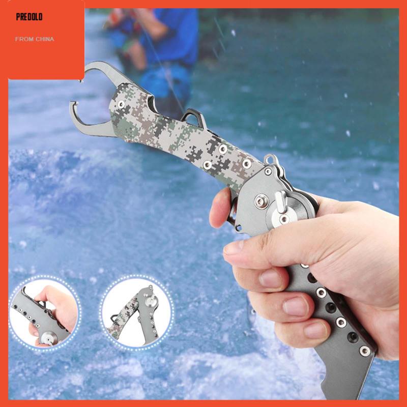 [Predolo] Fish Lip Gripper Mudah Digunakan Fishing Plier Untuk Memancing Laut Traveling Outdoor