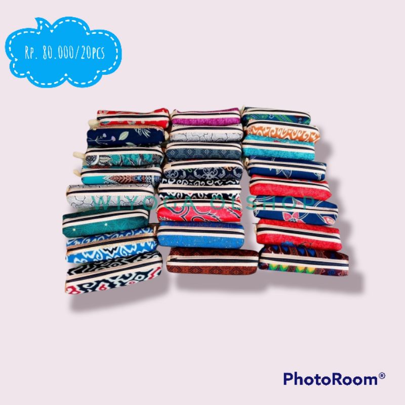 

AB45 souvenir tempat pensil batik khas jogja