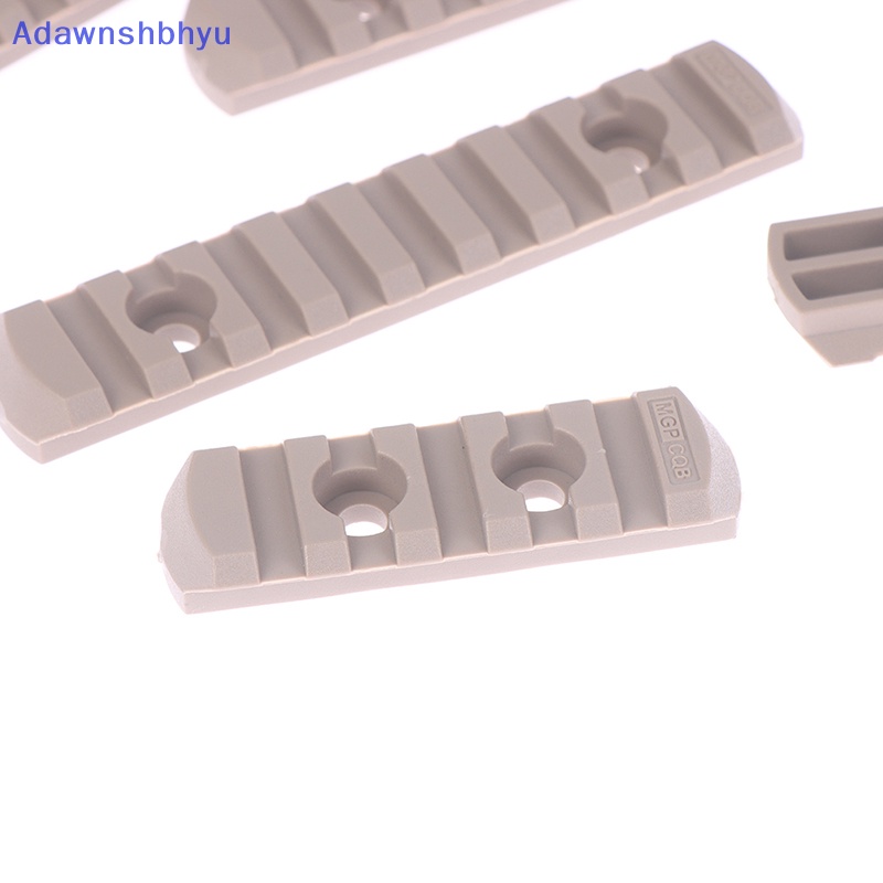 Adhyu 5pcs Tactical M-Lok Picany Rel 5 7 9 11 13 Slot Mlok Scope Mount Weaver ID