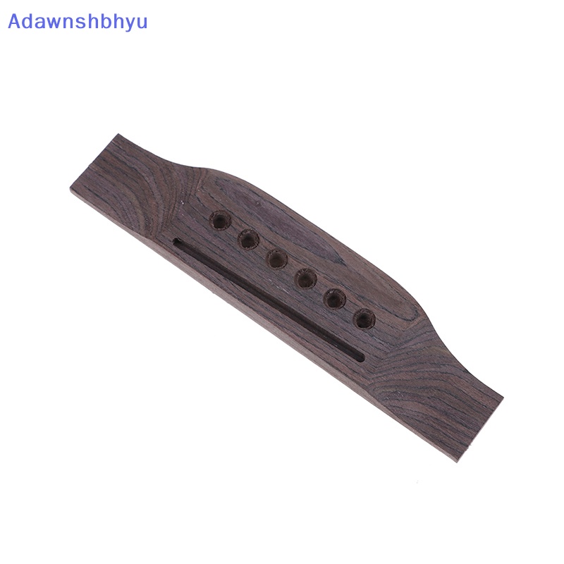 Adhyu acoustic guitar bridge Untuk Suku Cadang Pengganti Gitar Akustik 6 string ID