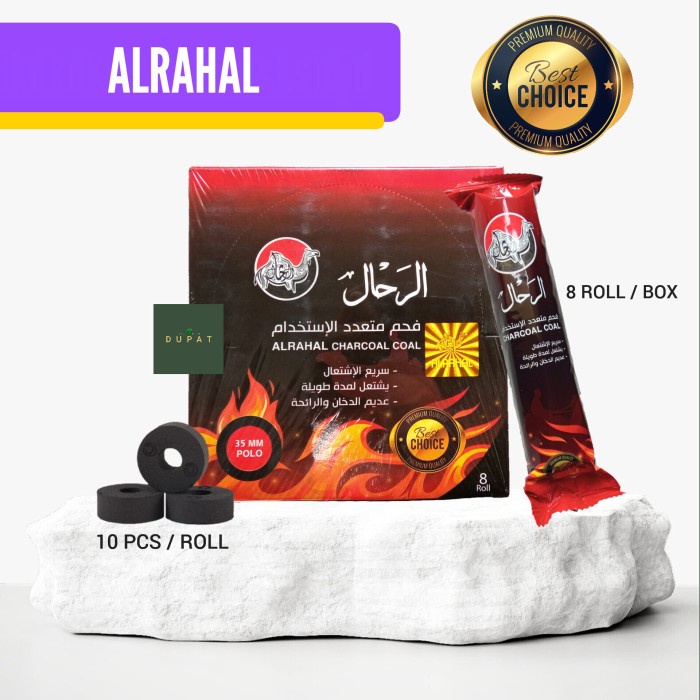 

DLP12- ARANG MAGIC AL RAHAL / ARRAHAL CHARCOAL COAL / ARENG DUPA 1 BOX - 1 BOX