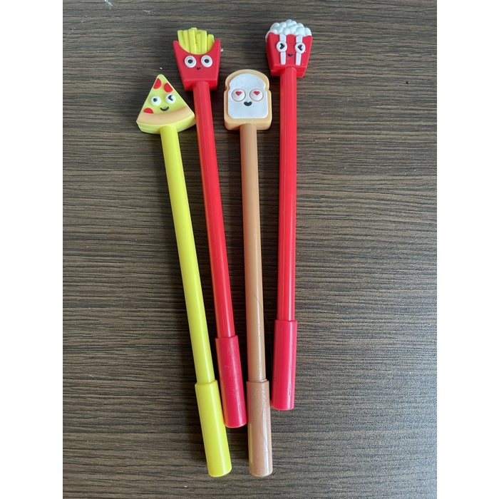 

pen gel kepala karet pizza satuan -ZiiLOngSell