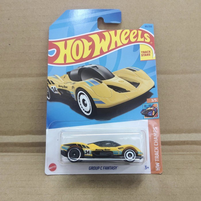 Hotwheels Group C Fantasy Kuning - Lot H 2023