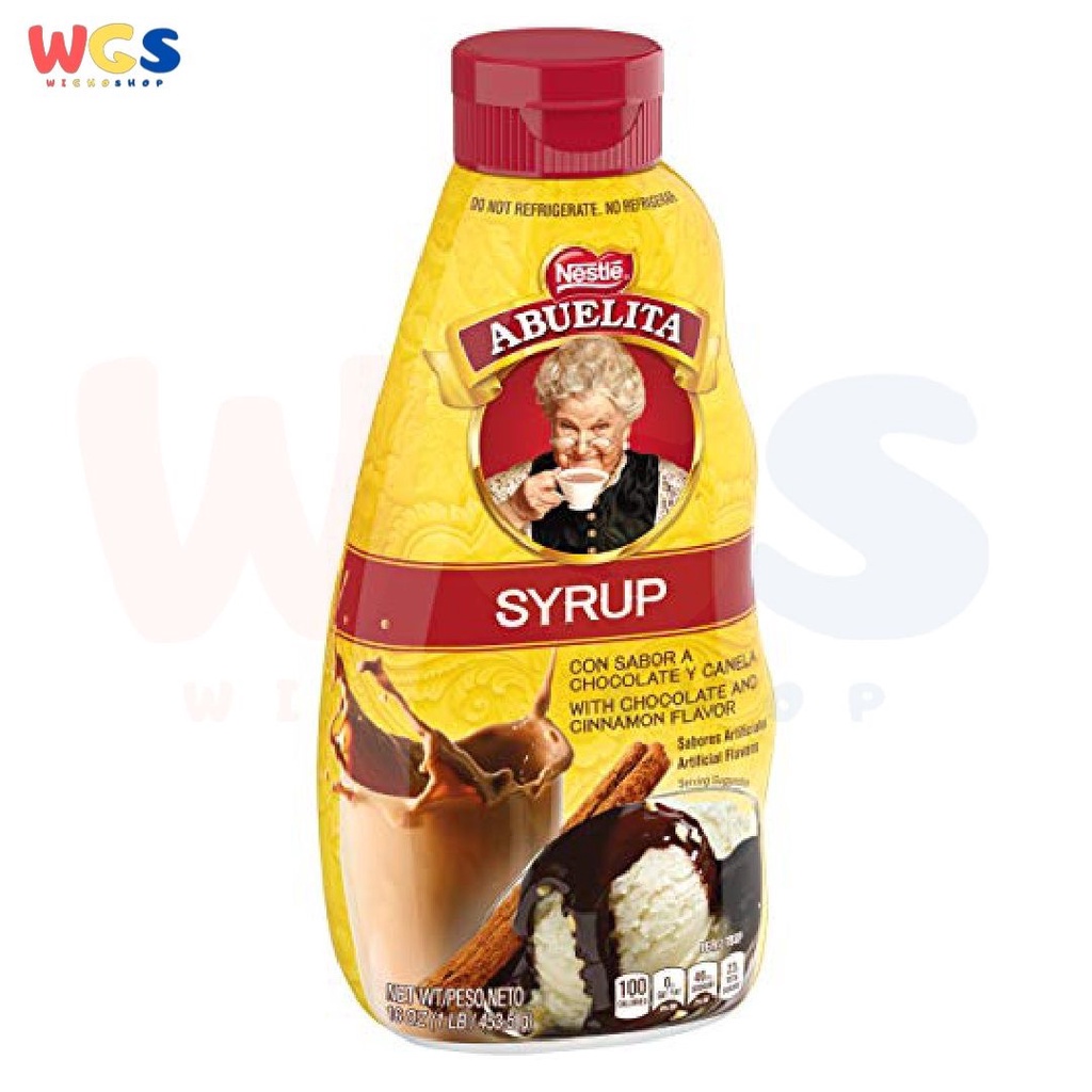 Nestle Abuelita Syrup With Chocolate &amp; Cinnamon Flavor 16oz 453.5g