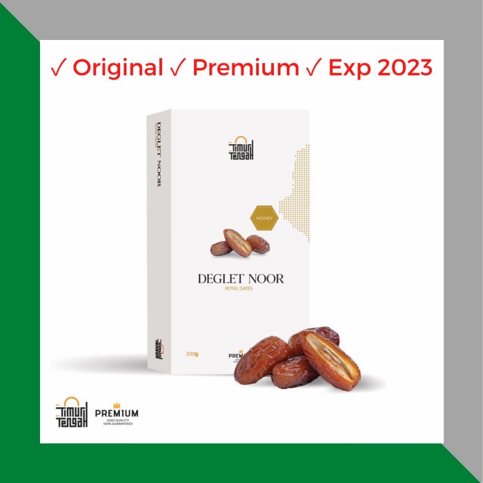 

Kurma Tunisia Madu Timur Tengah Premium Deglet Noor Honey