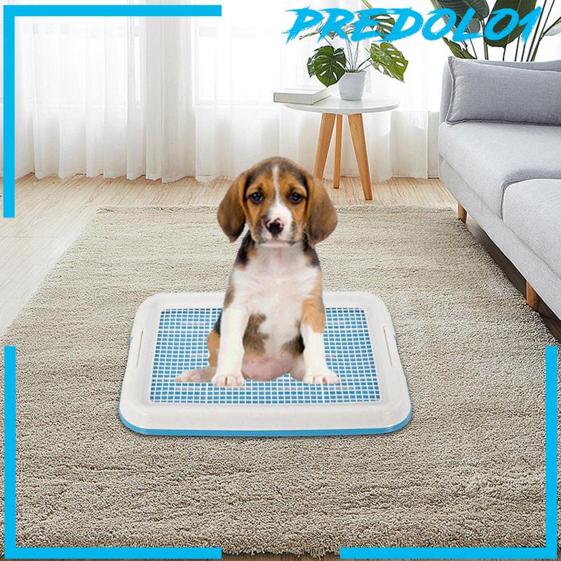 [Predolo1] Tray Pelatihan Toilet Pispot Anjing Removable Potty Trainer Corner Untuk Anjing Kecil