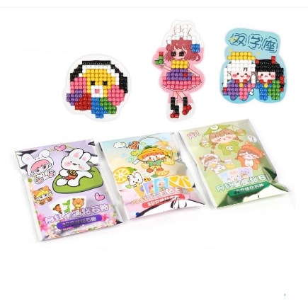 PA Mainan Edukasi Anak Diamond Sticker Manik Beads DIY SS235