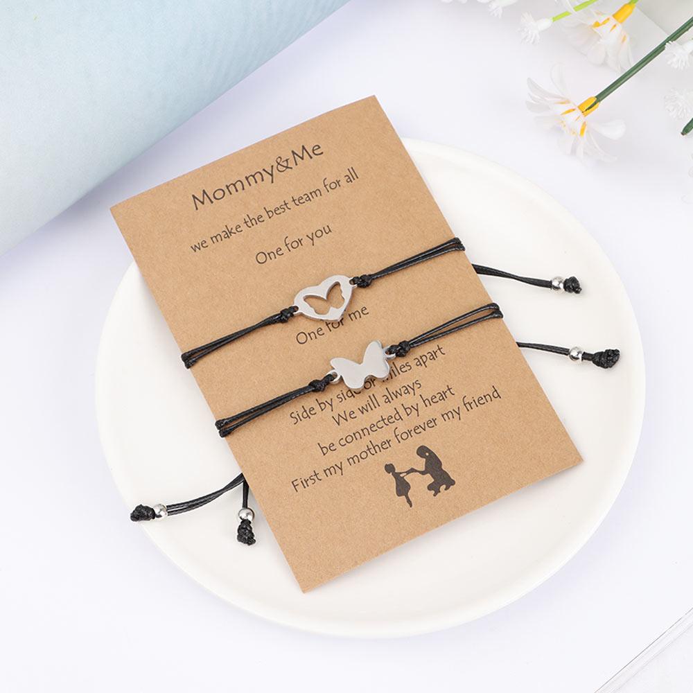 LILY Gelang Butterfly Bracelet Stainless Steel Banyak Gaya Tersedia