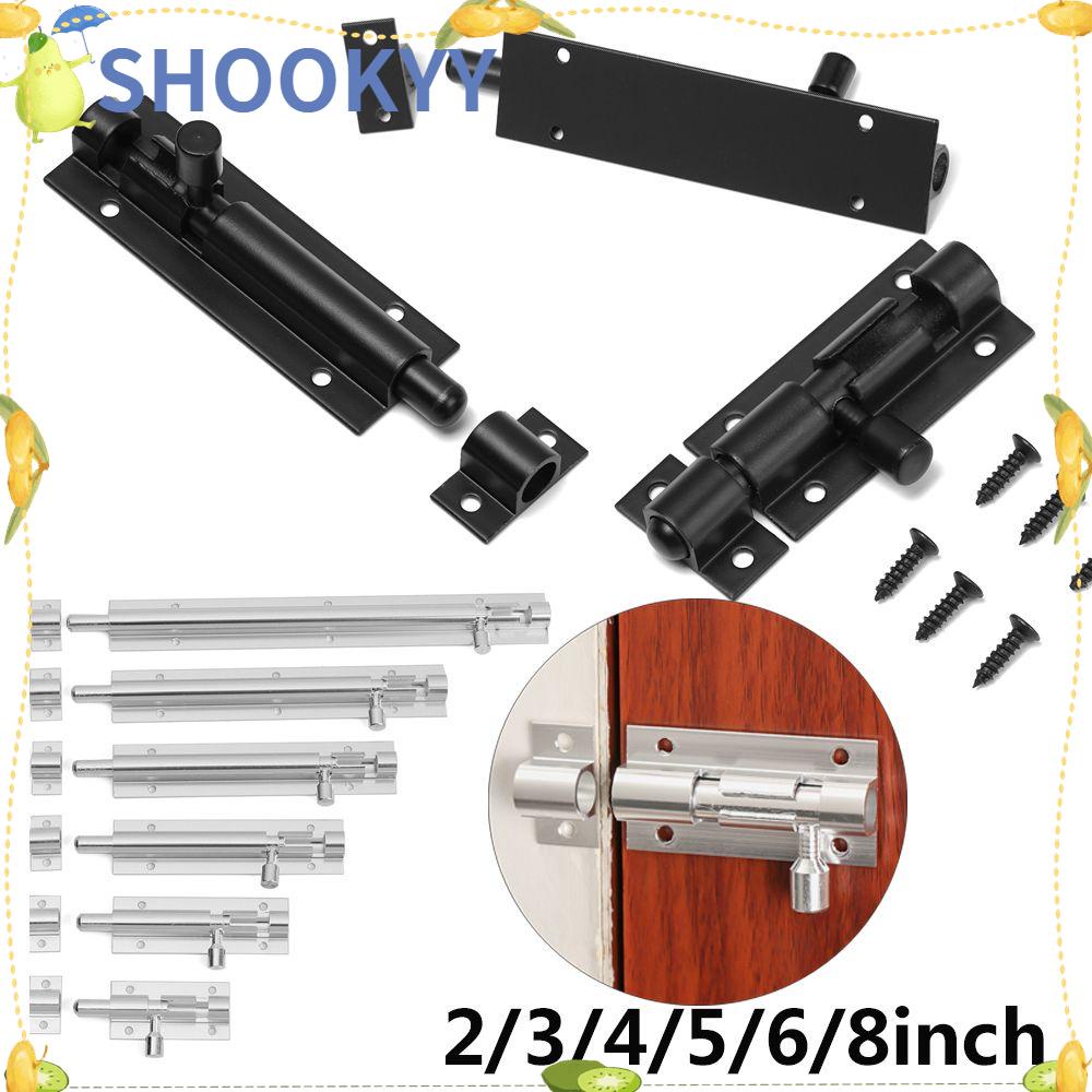 Chookyy Kabinet Catches Hardware Furniture Engsel Pintu Baut Aluminium Alloy Gembok Clasp Door Lock Buckle