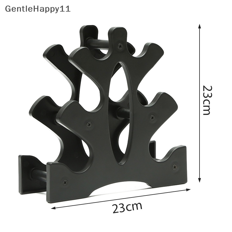 Gentlehappy 3-Tier Dumbbell Storage Rack Stand Rumah Kantor Gym Dumbbell Weight Rack id