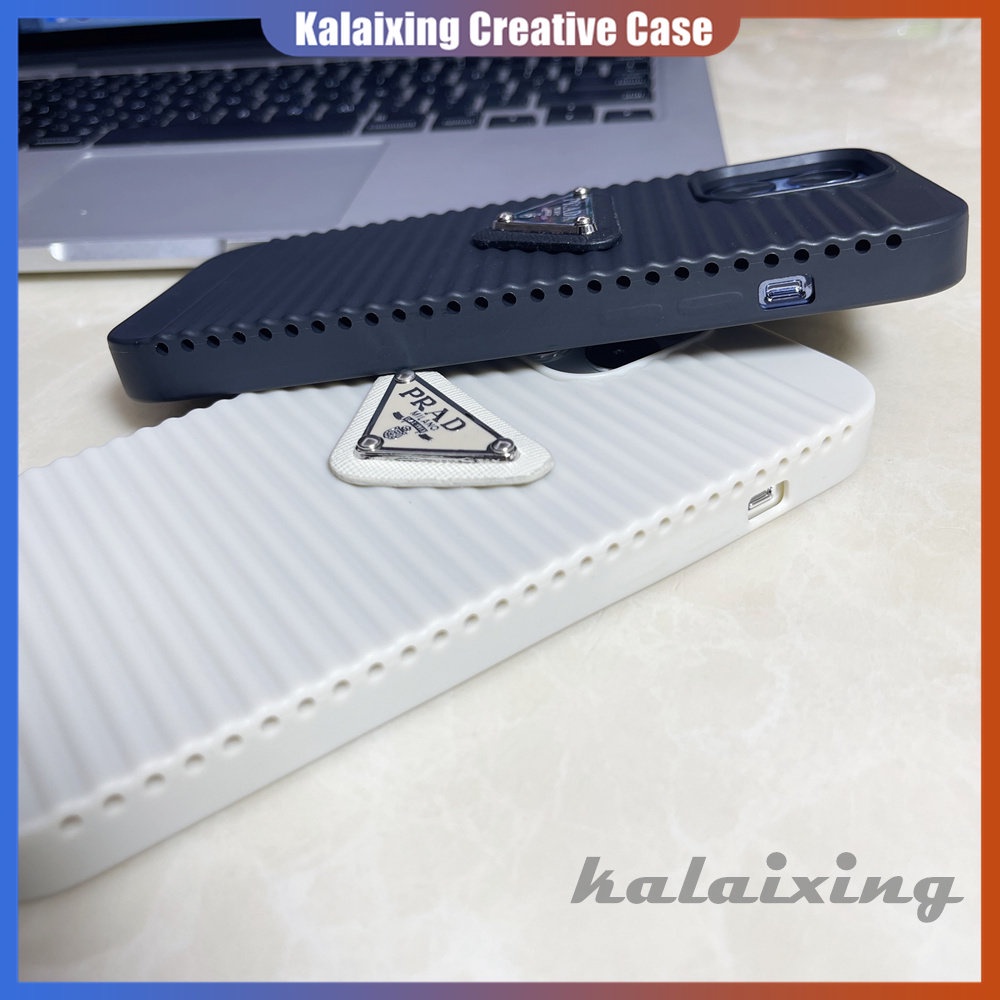 Casing Ponsel Lembut Bentuk Prada 3D Untuk iPhone 14 Pro Max13 12 11 ProMax Xs Max Xr X Xs 7Plus 8Plus Casing Pendingin Penutup Belakang