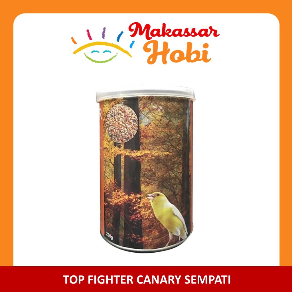 Top Fighter Canary Sempati Pakan Makanan Lomba Burung Kenari Millet