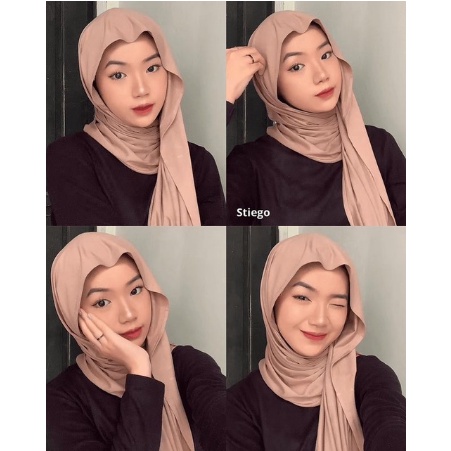 HIJAB PASHMINA RAYON PREMIUM SOFT KATUN MUDAH DI BENTUK MURAH BISA COD