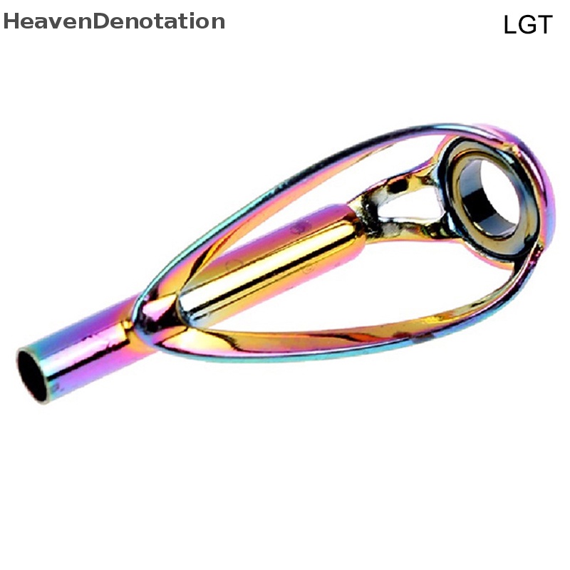 [HeavenDenotation] 1pc Sliver/Rain Top Tip Guide Ring Bebas Kusut Untuk Berputar Pancing Pancing Aksesoris HDV