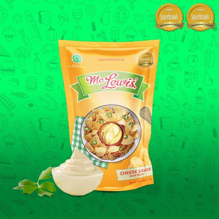 

[BISA COD] Mc Lewis Cheese Sauce - 1Kg