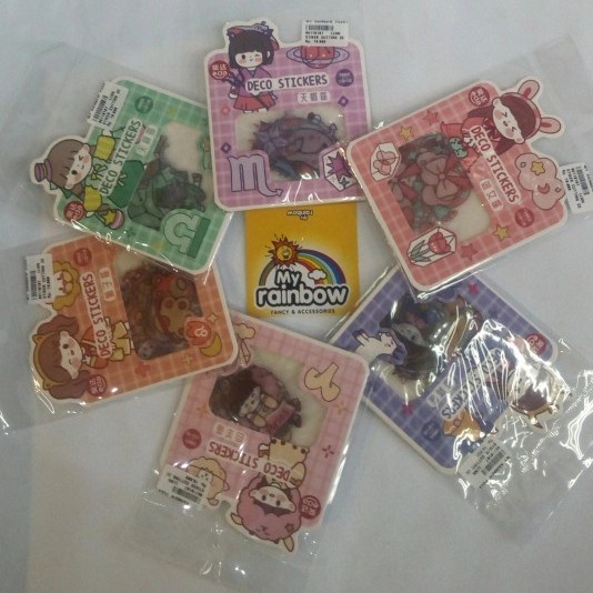 

Stiker cutting deco kartun korea lucu isi 20 pcs (06110107)