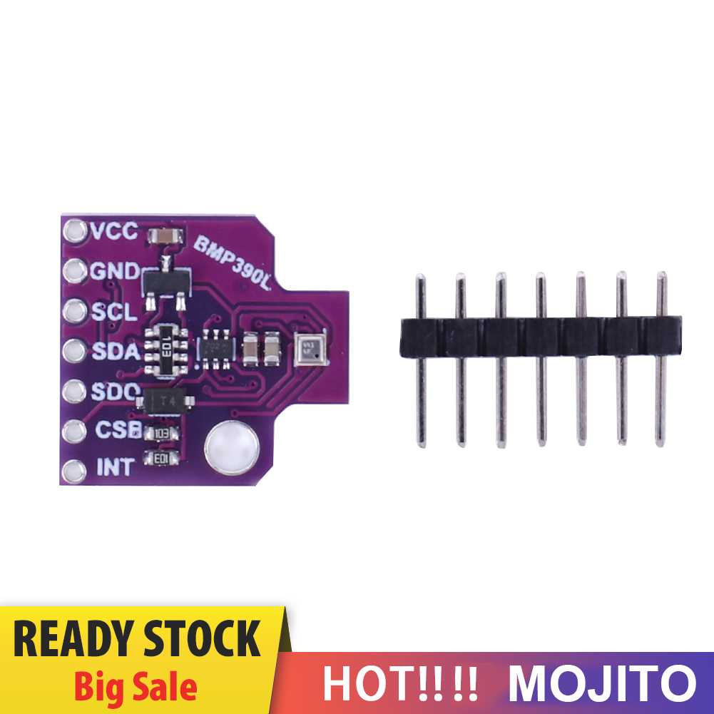 Bmp390l Modul Sensor Tekanan Atmosfer Digital 3.3-5V I2C/SPI Presisi Tinggi