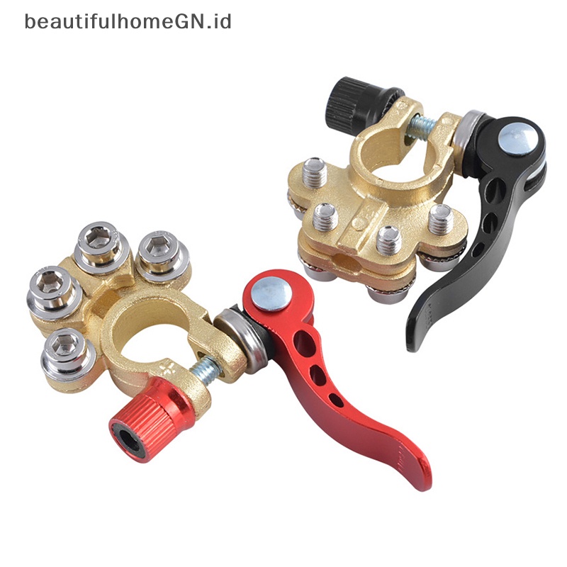 {Cantik} 2pcs Konektor Terminal Quick Release Putus Klem Terminal Kabel Mobil Dengan Hex~