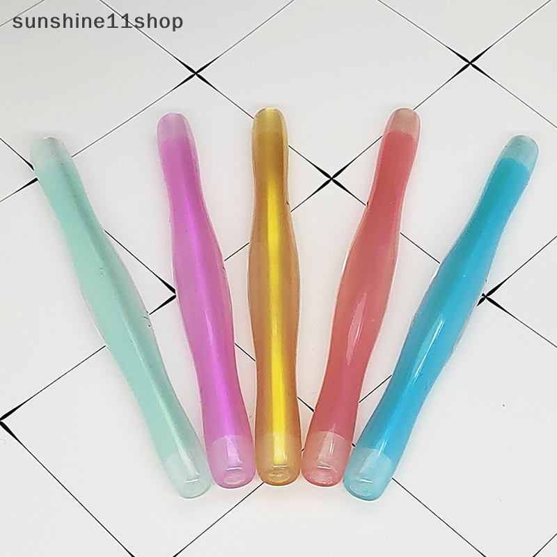 Sho 2/17PCS Resin Streamer Bor Pen 5D DIY Diamond Point Drill Pen Pager Alat Dengan Multi-placer Pengganti Pen Kepala Aksesoris N