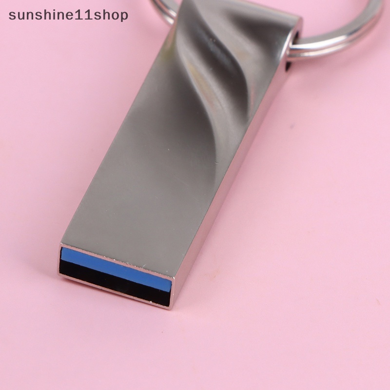 Sho Waveform U Disk USB 3.0 Flash Drive Portable Alat Penyimpanan Memoria Metal N