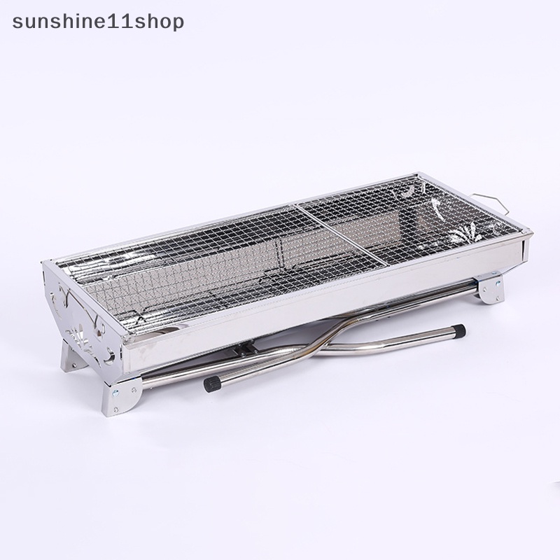 Sho Panggangan Barbekyu outdoor stainless steel grill BBQ Panggangan Arang portable Panggangan Lipat portable charcoal barbecue N