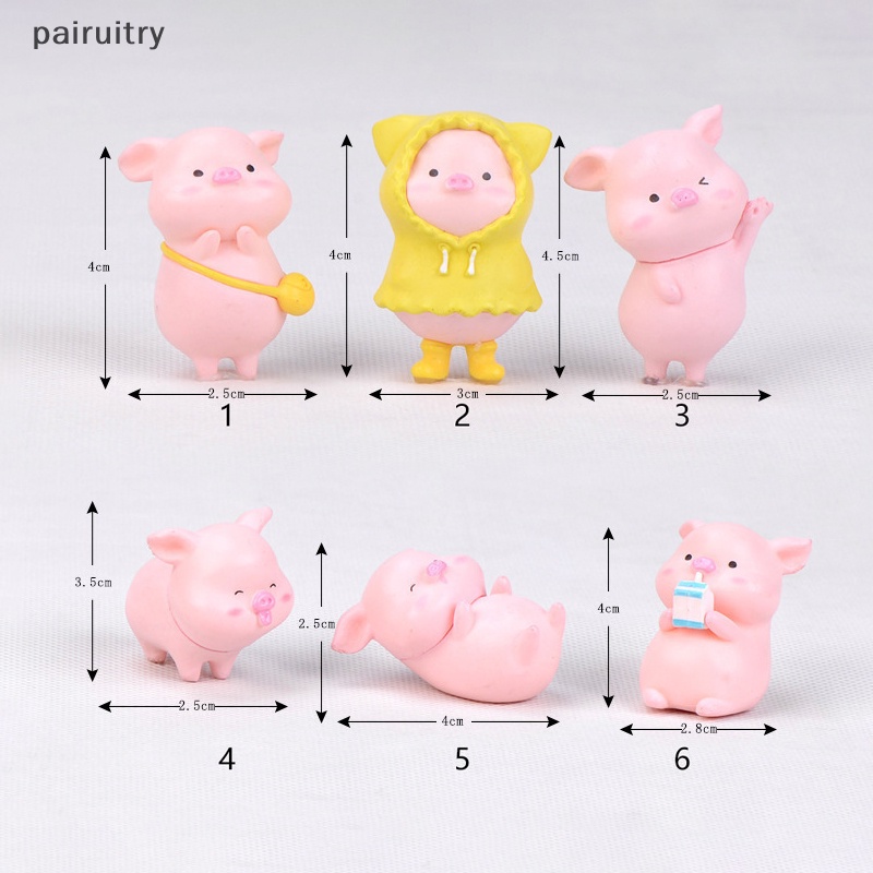 Prt Random Kawaii Babi DIY Dekorasi Rumah Patung Rumah Boneka Terrarium Lanskap Aksesoris Peri Taman Kamar Mini Dekorasi PRT
