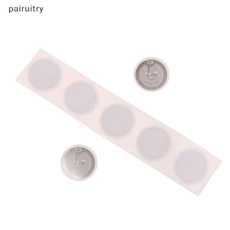 Prt 10Pcs UID Block 0ubah Tulisan Ulang Putaran Dia25mm Stiker 13.56MHZ NFC Cop PRT