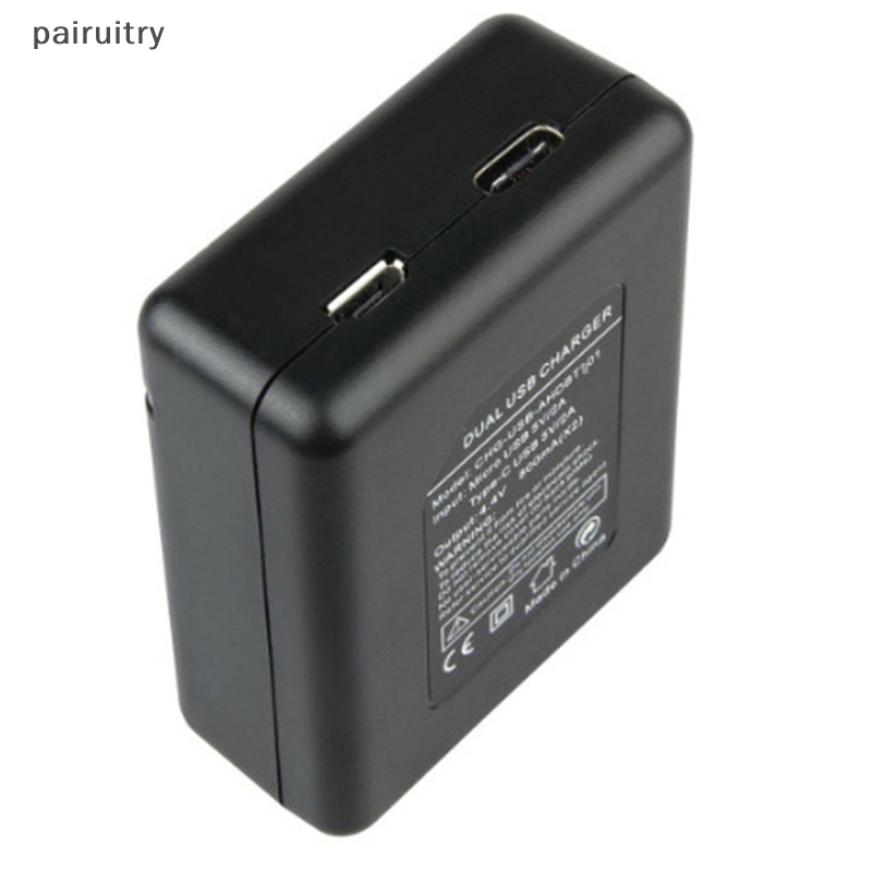 Prt Dual Port Slot Double Charger Untuk Hero9Aksesoris Kamera Action Aksesoris Kamera Action PRT