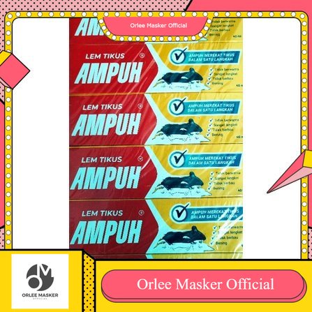 RACUN TIKUS AMPUH ( BARU ) sangat lengket harga/pcs