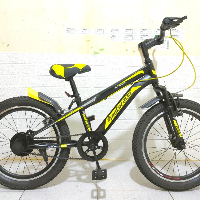 Sepeda Gunung MTB Motoracer Ukuran 20