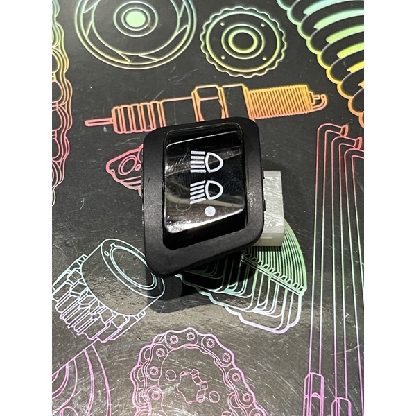 TOMBOL DIM ON OFF MOTOR 3 TITIK 3 PIN BEAT FI SCOOPY FI REVO ABS BLADE NEW VARIO 125 SAKLAR LAMPU JA