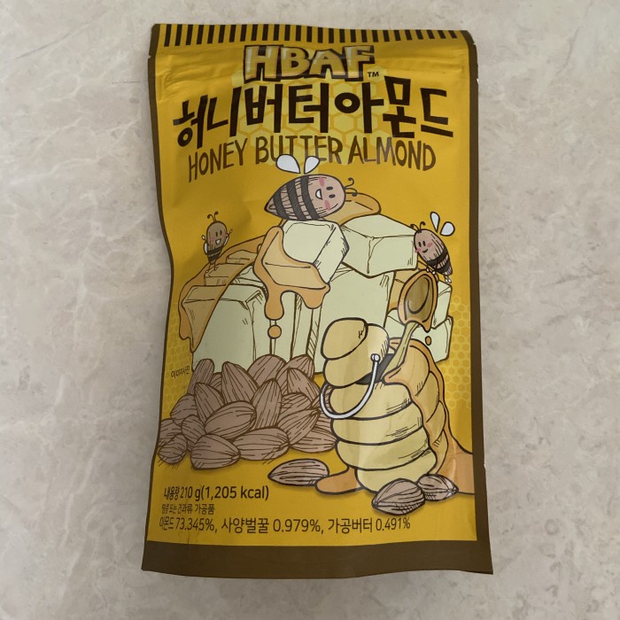 

New Arrival HONEY BUTTER ALMOND 210GR