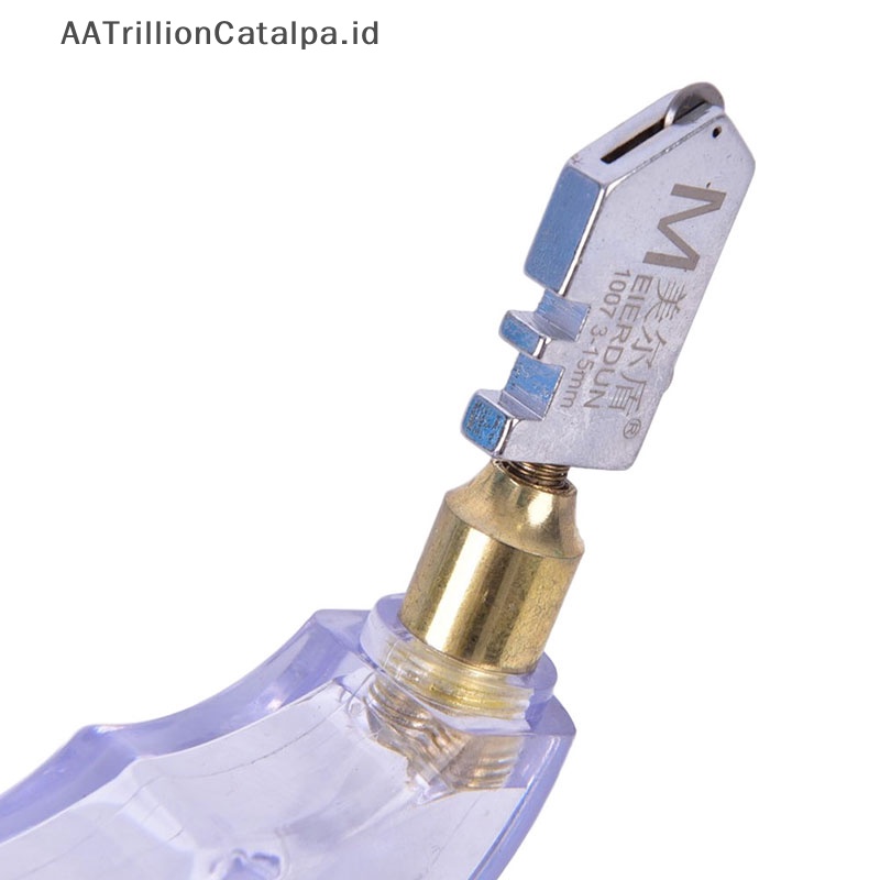 Aatrillioncatalpa Professional oil glass cutter hard diamond cutg glass Alat Potong manual ID