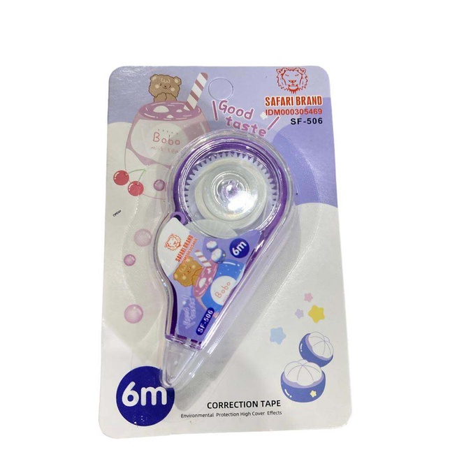 CORRECTION TAPE KERTAS KARAKTER 6M MURAH/ TIPE EX MURAH 6M