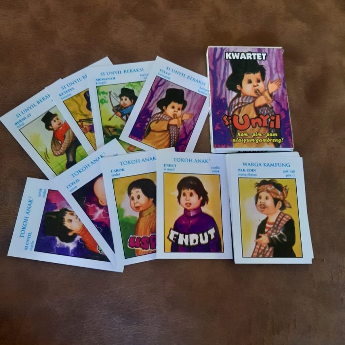 Kartu kwartet si Unyil