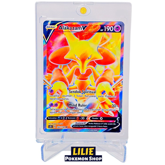 Alakazam V SR - Pokemon TCG Indonesia