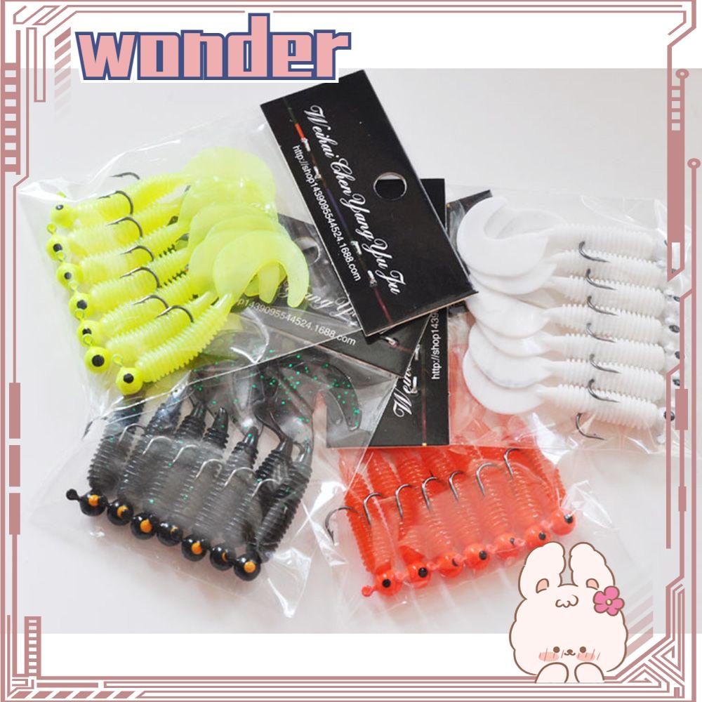 Wonder Fishing Lure Zander Jig Wobblers Pike Umpan Lembut