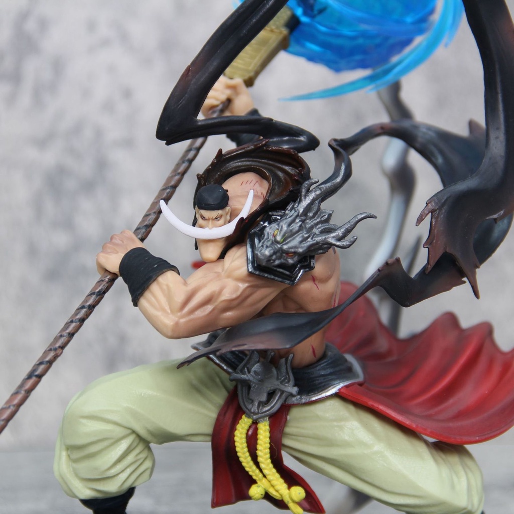 30cm One Piece Gk White Beard Edward Newgate Edward Pirates Dengan 3model Mainan Koleksi Action Figure Pvc Ringan