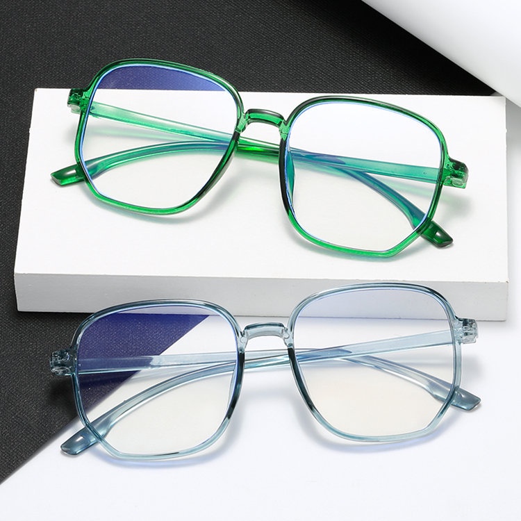 TIKTOK - D4011 Kacamata Petak Anti Radiasi / Kacamata Import / Sunglasses Frame Anti Radiasi / Kacamata Anti Radiasi Import / Kacamata Korea Blueray
