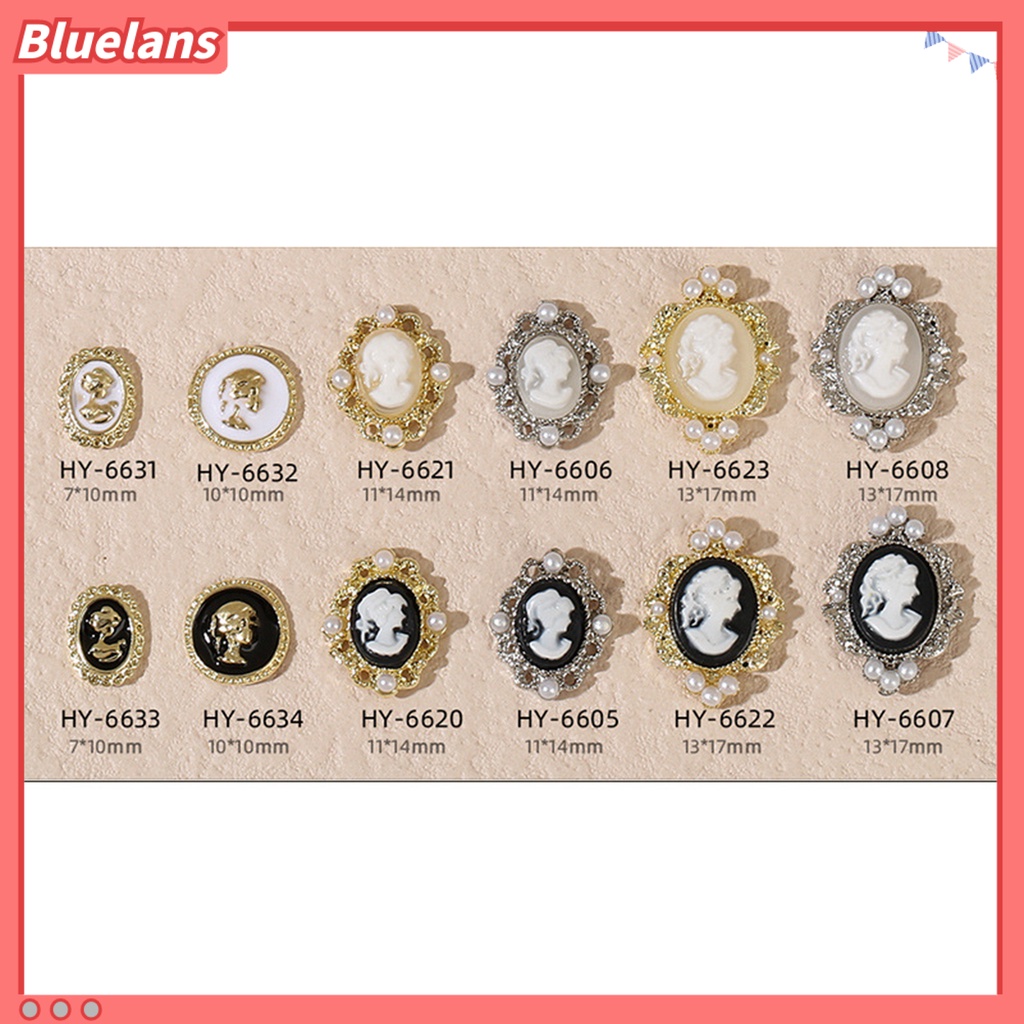 [BLM] 20pcs Perhiasan Nail Art Mutiara Imitasi Imitasi Berlian Imitasi 3D Charms Alloy Craft DIY Dekorasi Kuku Manicure Aksesoris Untuk Salon Kuku
