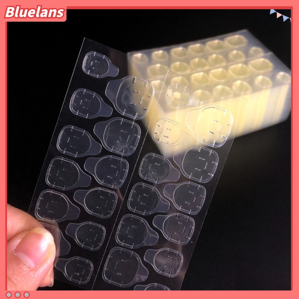 [BLM] 1set Lem Jelly Kuku Kuat Lengket Ultra-Tipis Ramah Lingkungan Tahan Air Tidak Berbahaya Hemat Tenaga Kerja Ringan DIY Manicure Glue Dengan Nail Sanding File Kit Perlengkapan Kuku