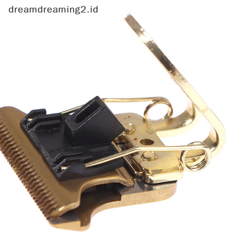 (drea) Pisau Cukur Rambut Bentuk T Dengan Stand T9 Blade Trimmer Pengganti Clipper Head //