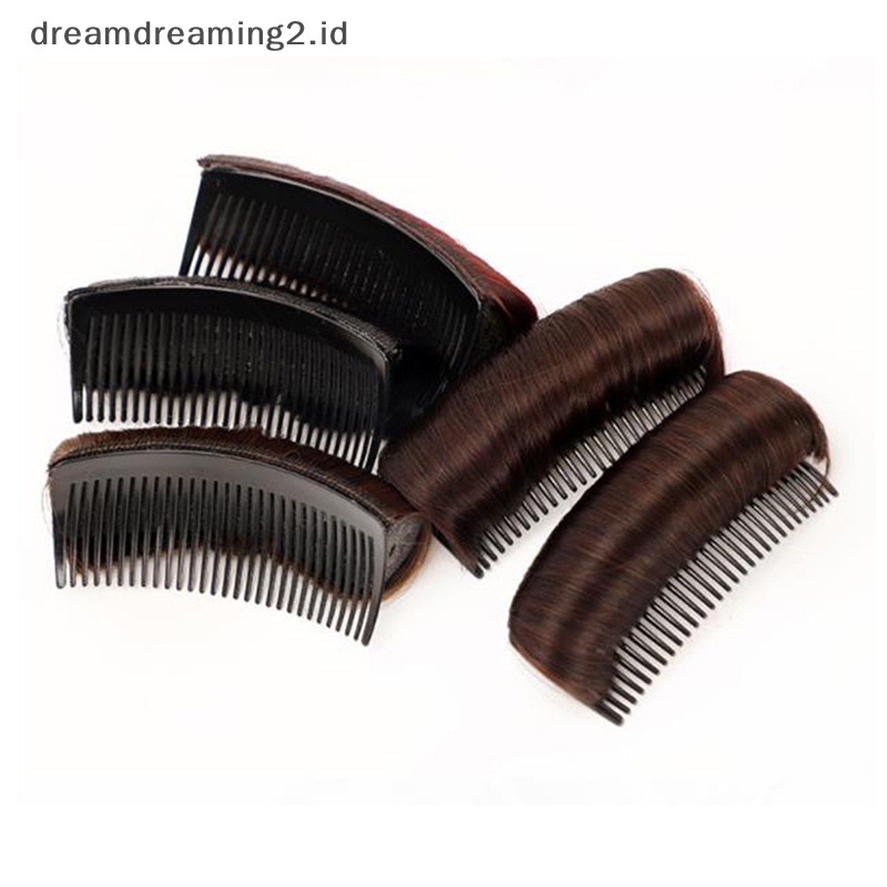 (drea) Wig Cushion Stabil Nyaman Suhu Tinggi Serat Insert Sisir Invisible //