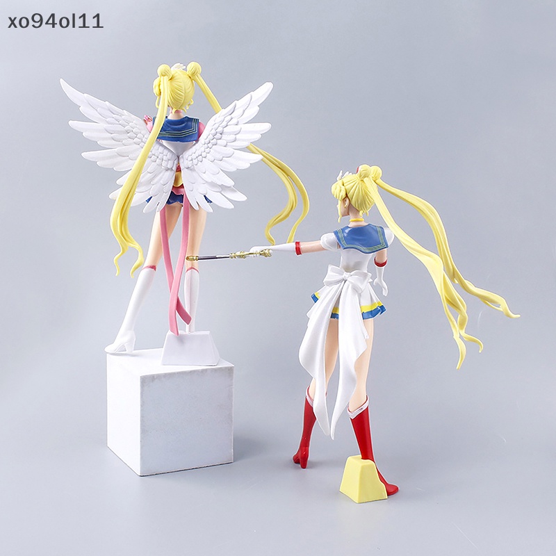 Xo Sailor Moon Anime Figure Tsukino Usagi Princess Serenity Peripheral Action Mainan OL