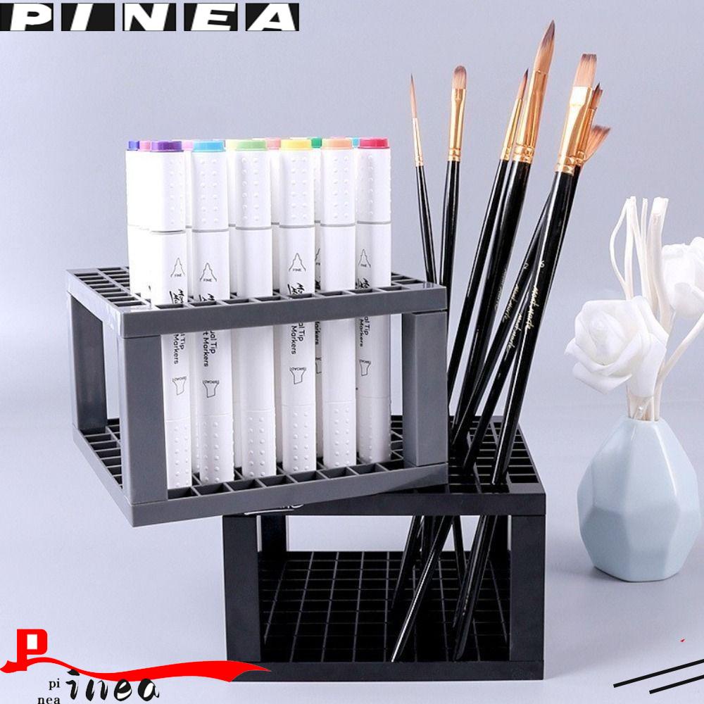 Tempat Kuas Cat Nanas Detachable Art Organizer Stationery Storage Box Memegang Penyimpanan Penyimpanan Kuas Lukisan